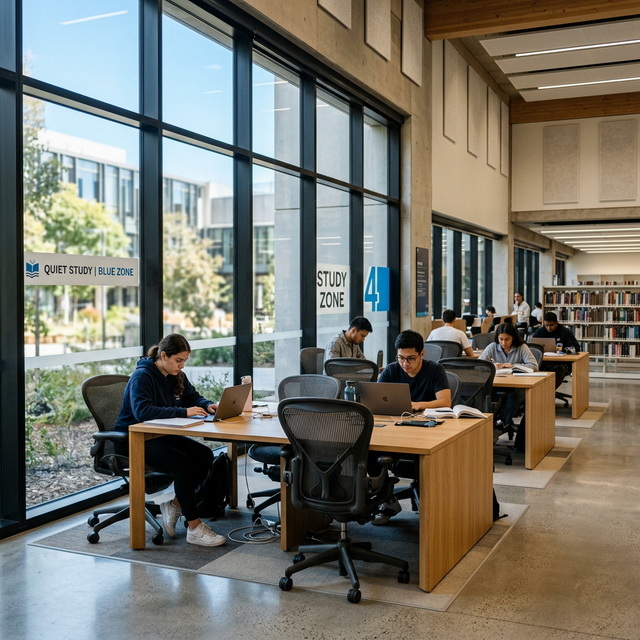 Library Students